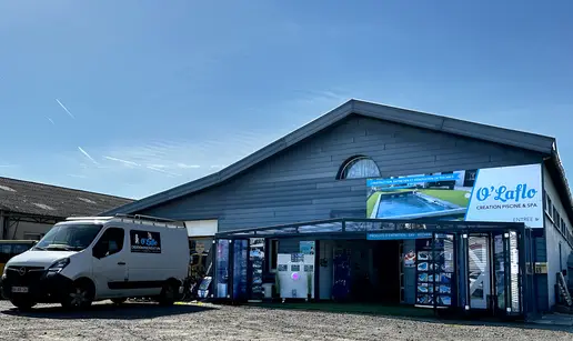 O'LAFLO - Pisciniste & Constructeur de Piscine à Montmorillon - Notre Magasin à Chauvigny, Zone du Peuron